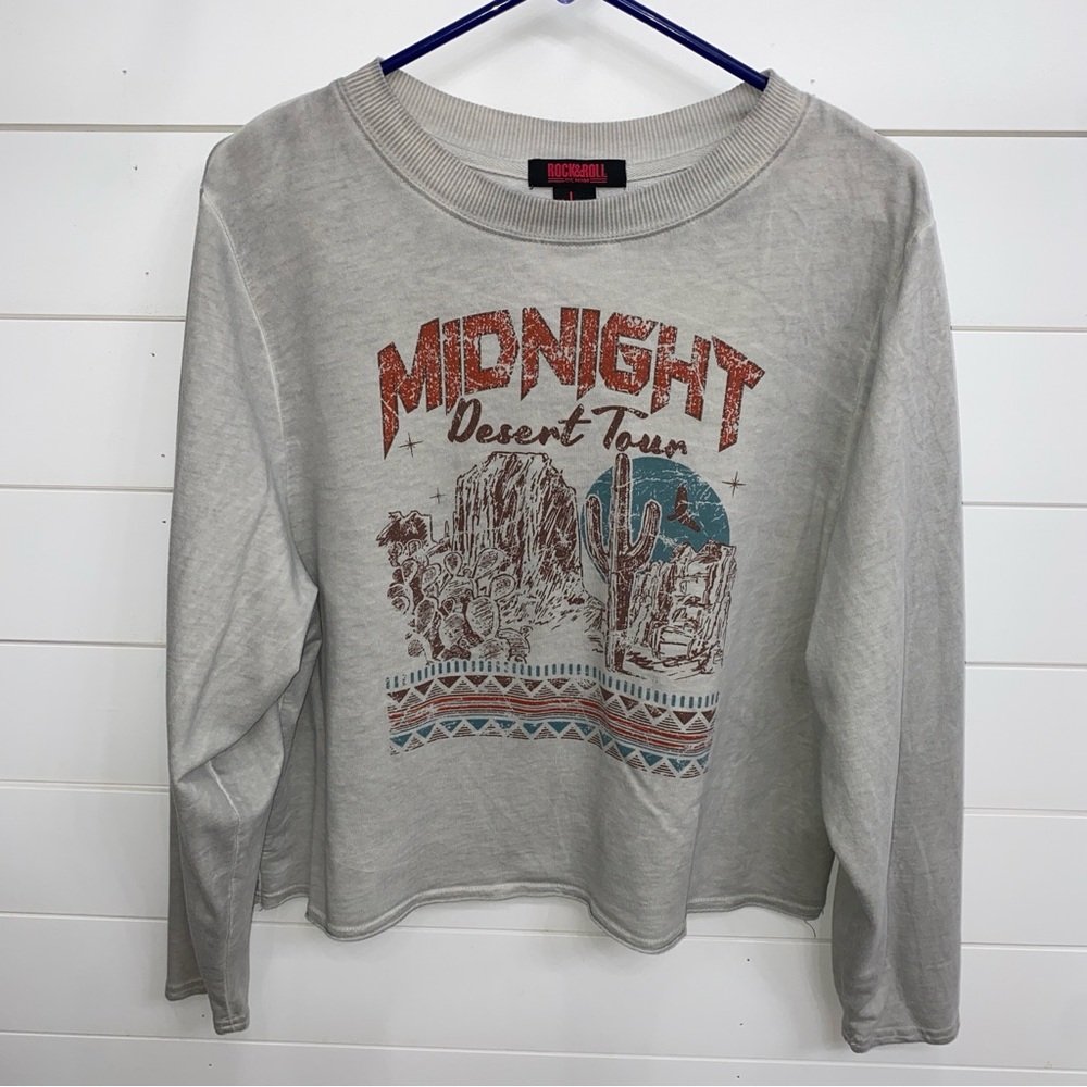 Crop sweater